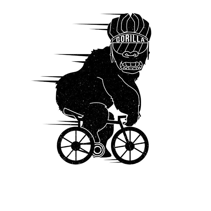Gorilla vélo vélo de route équitation idée cadeau