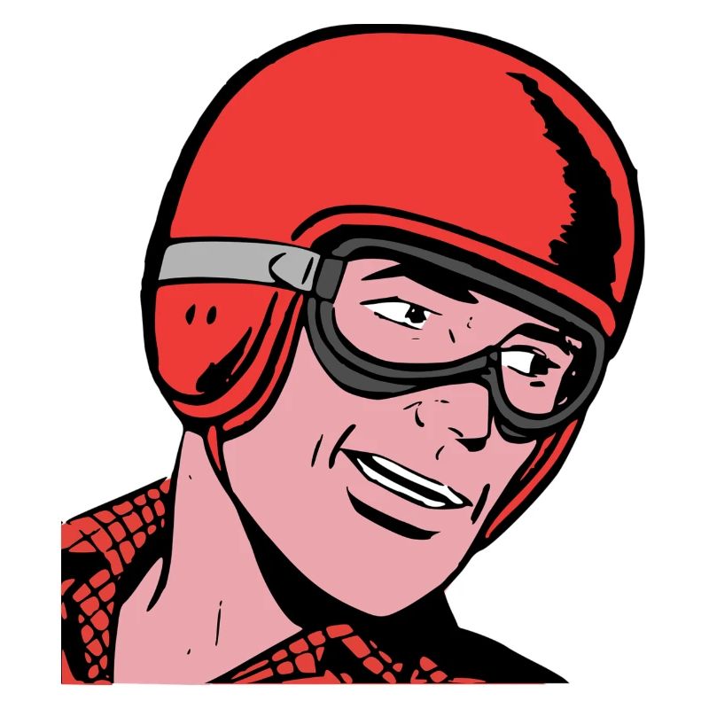 Vintage Driver Comic