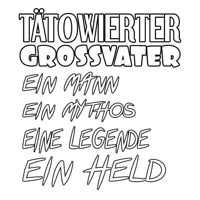 Tätowierter Opa - ein Mann, ein Mythos...