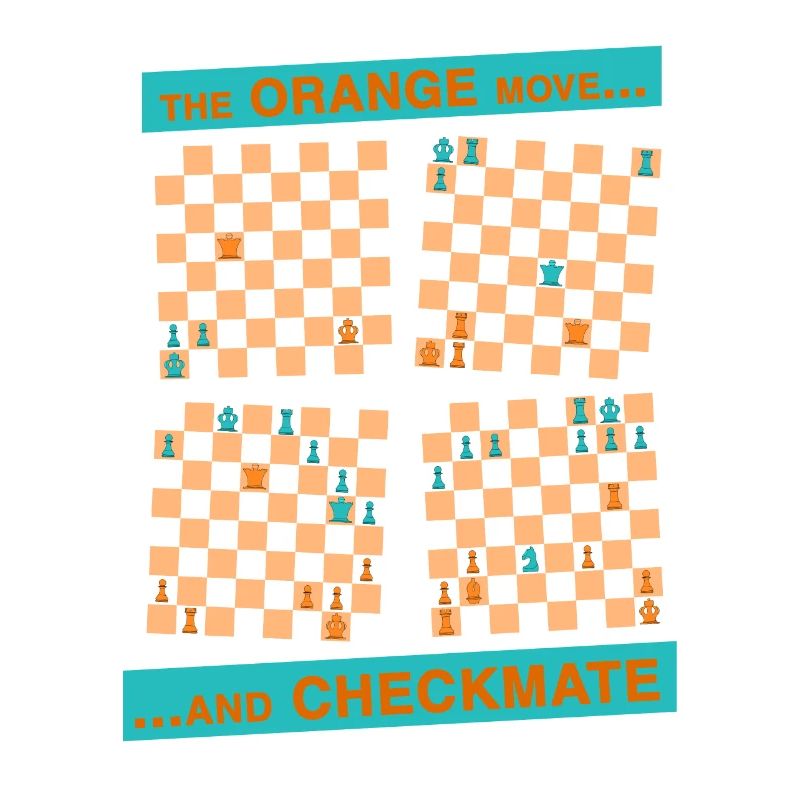 The ORANGE move ... and CHECKMATE - Tower