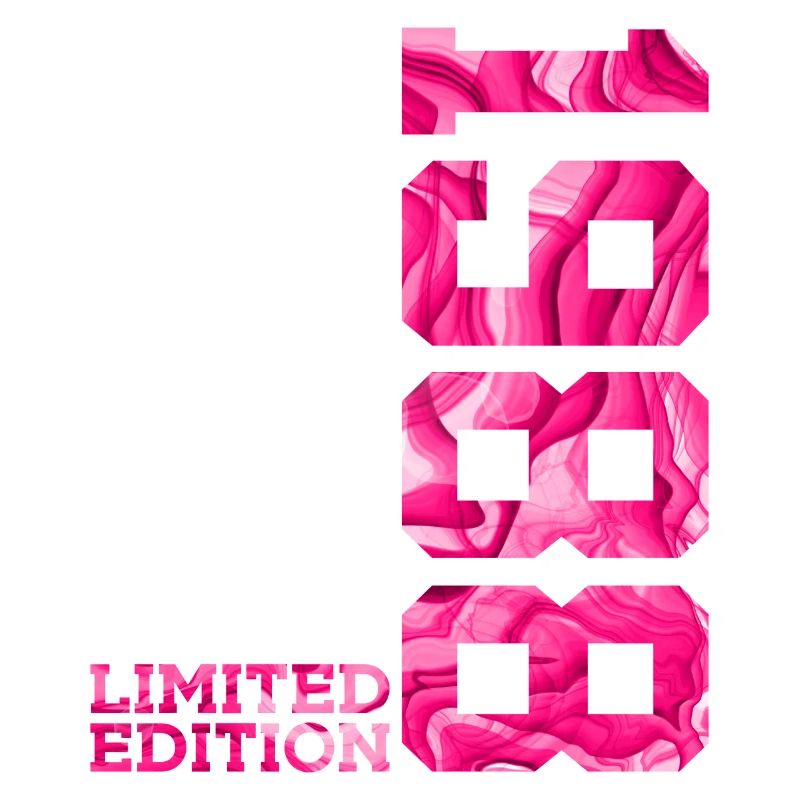 38. GEBURTSTAG PINK LIMITED EDITION 1988