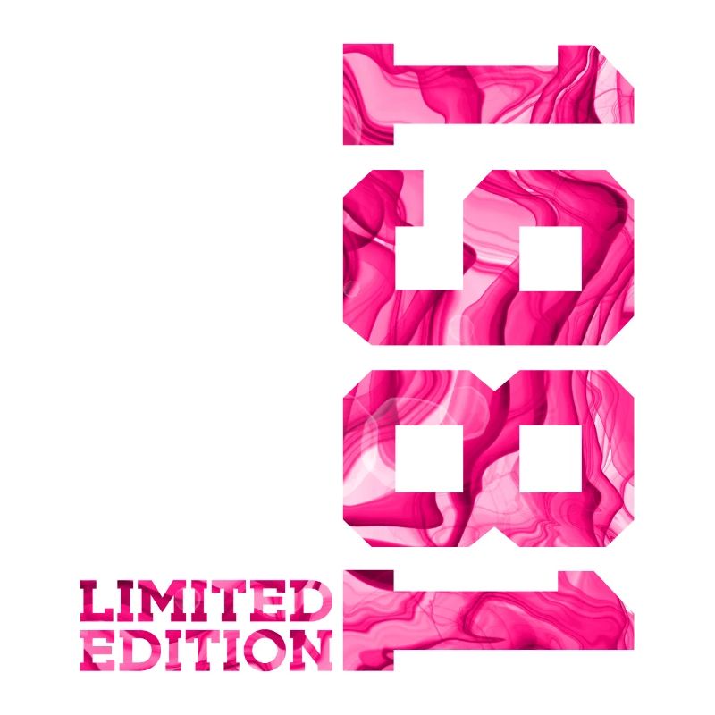 45E ANNIVERSAIRE ÉDITION LIMITÉE ROSE 1981