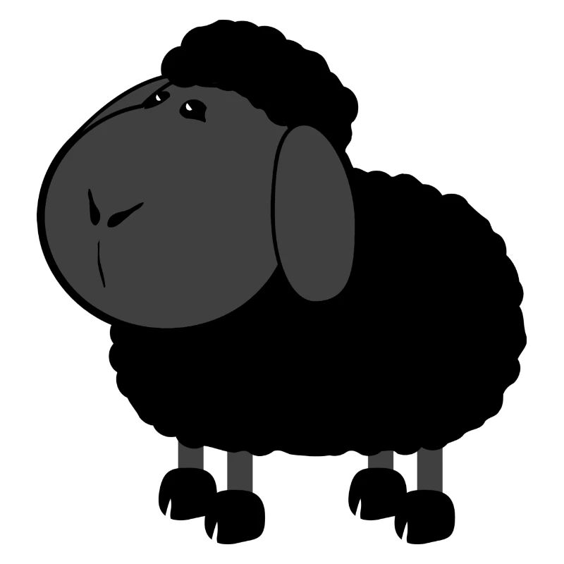 schwarzes Schaf