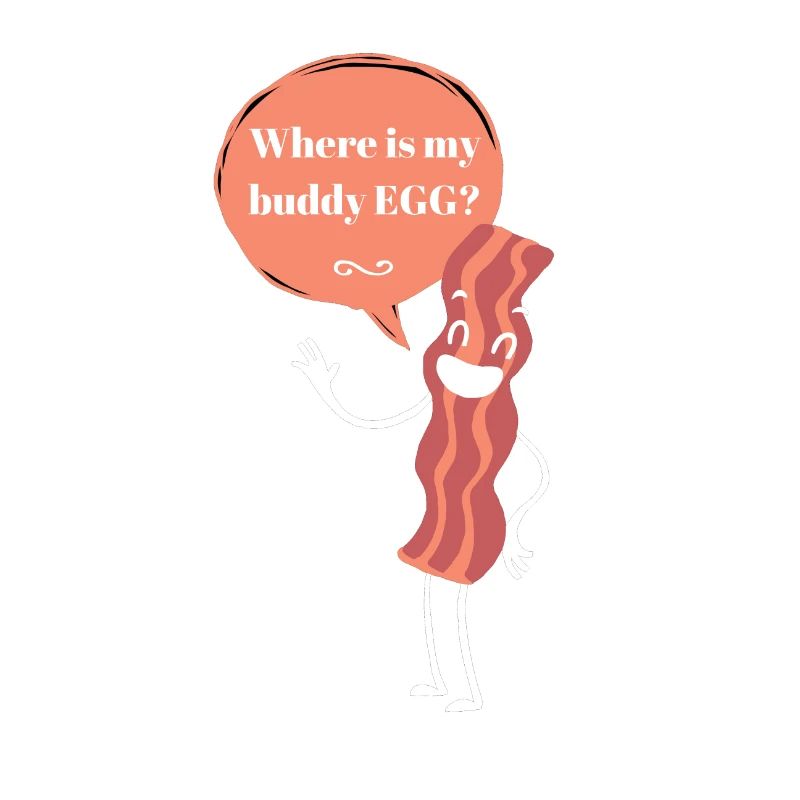Bacon / EGG / Design / Baconstripes