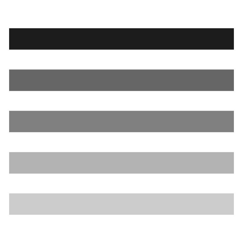Bandes dans les tons de gris