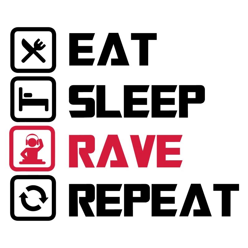 sommeil Rave repeat