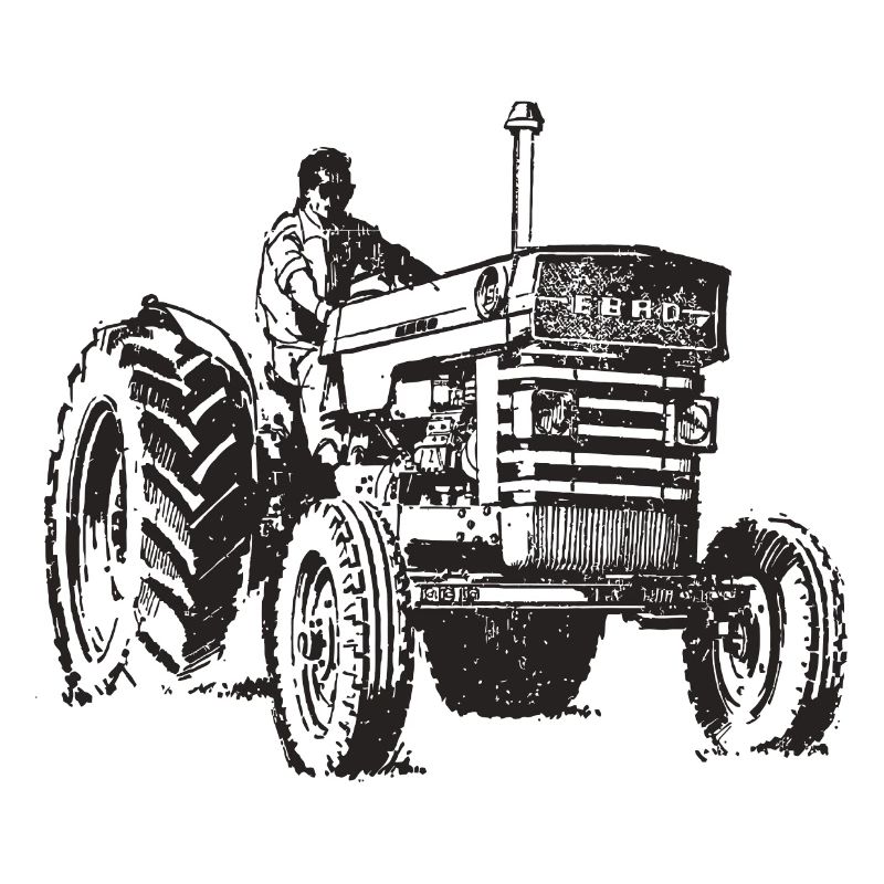 Old tractor