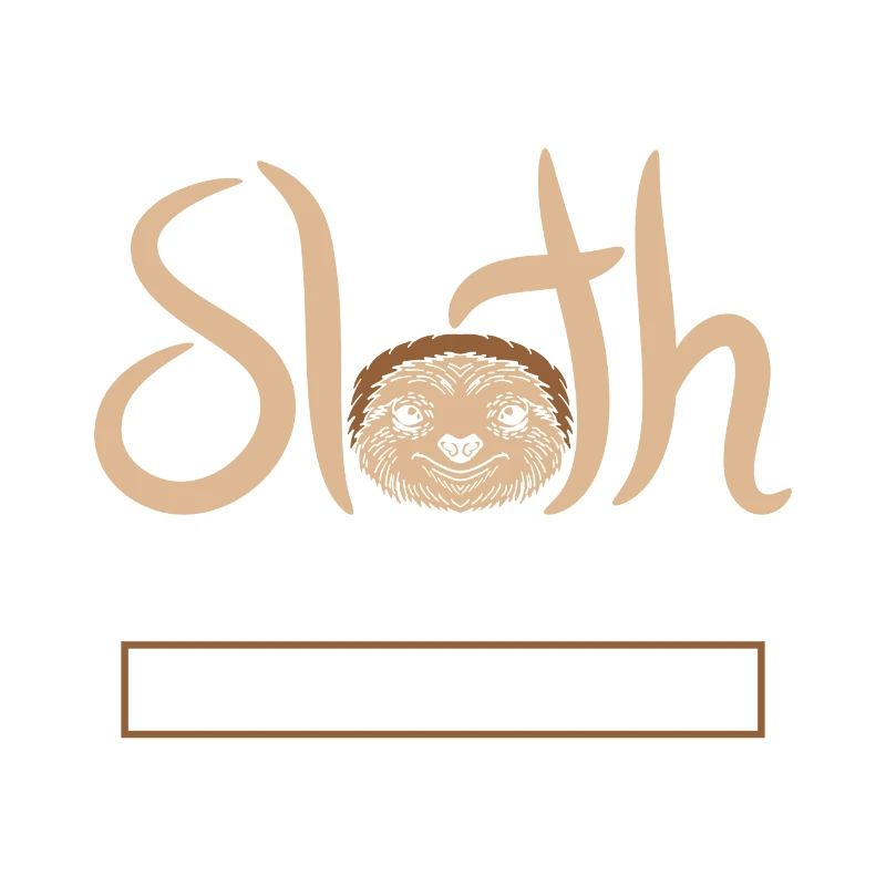 Running Shirt Sloth Running Team Faisons une sieste