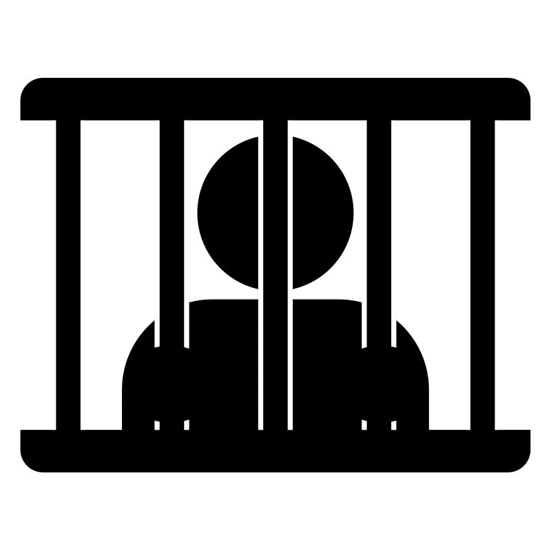 behind bars