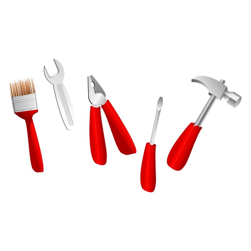 tool tools brush hammer screwdriver pliers