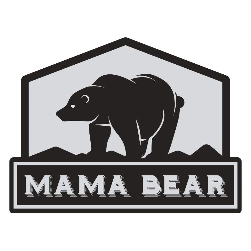 Mama Bear - Bärenmama lustiges Geschenk Muttertag