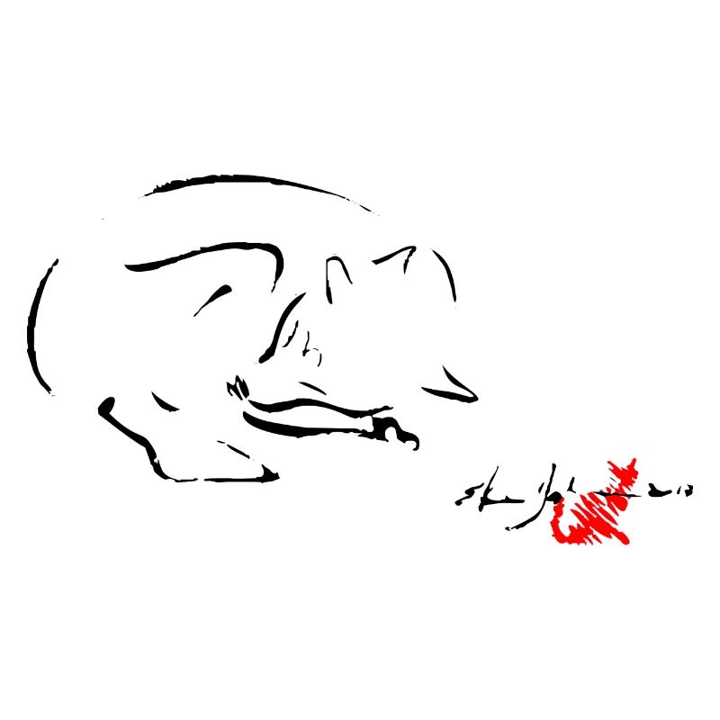 BLACK FOX, DREAM OF FOX, FOX THAT DREAMS, FOX,