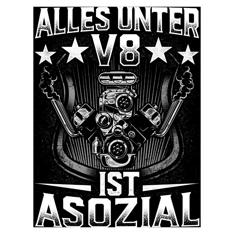 EVERYTHING UNDER V8 IS ASOCIAL