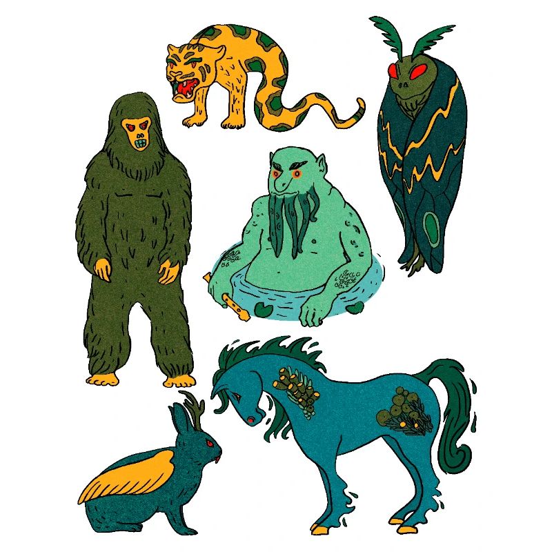 Mythical Creatures_Collection Print