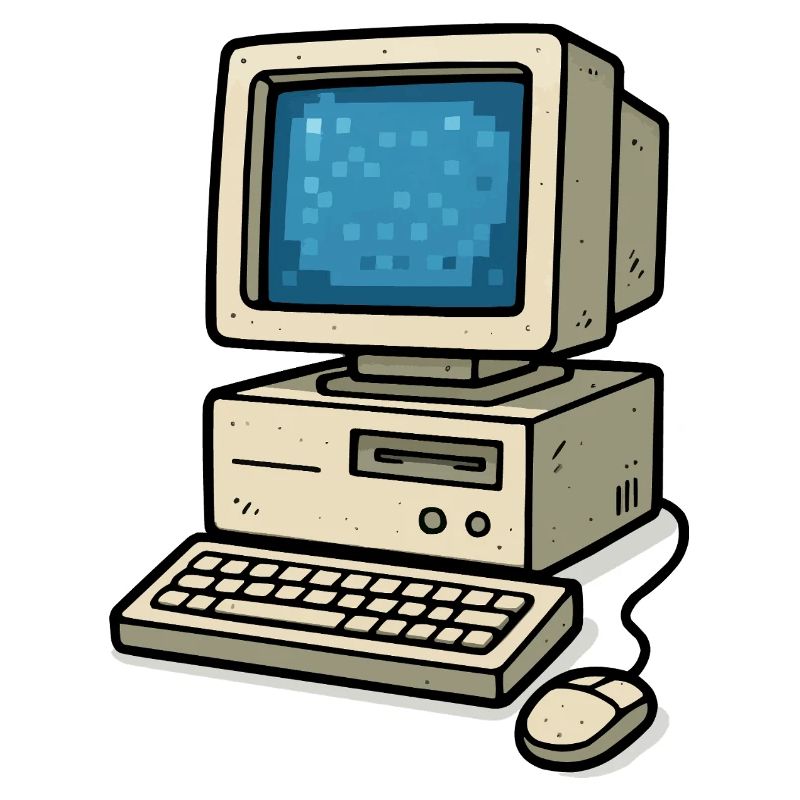 computer old school