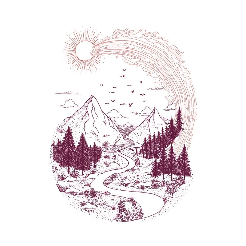 Mountain path Sonnenring