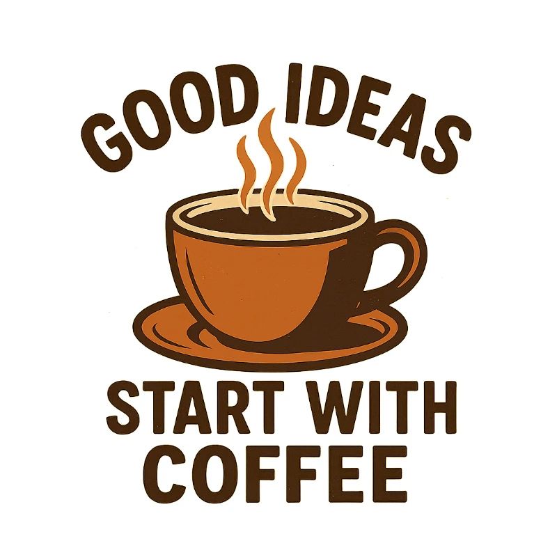 Conception de citation de café motivant