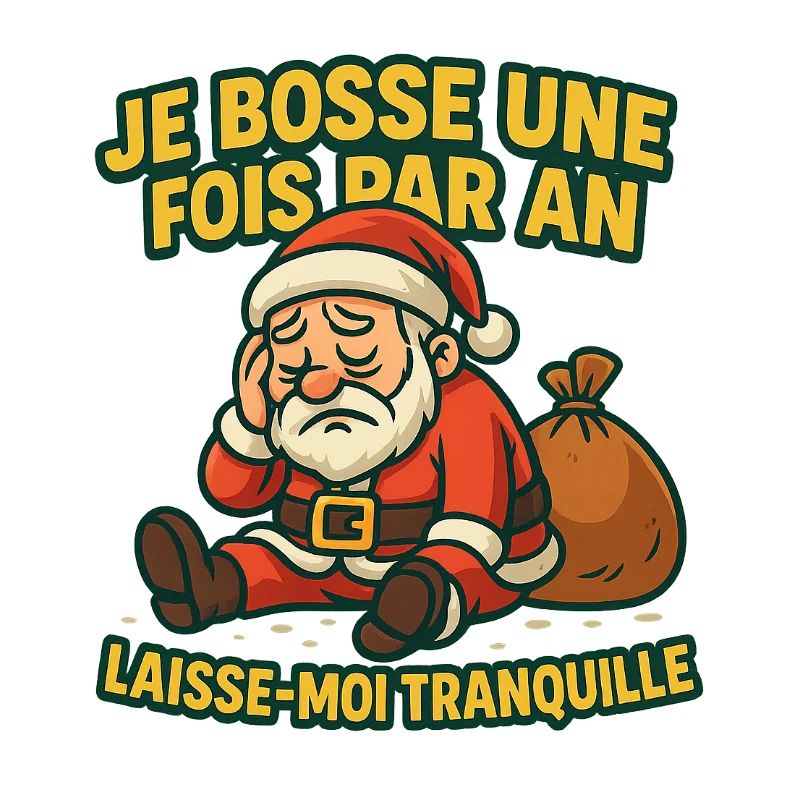 Müdes Weihnachten: Lass mich in Ruhe