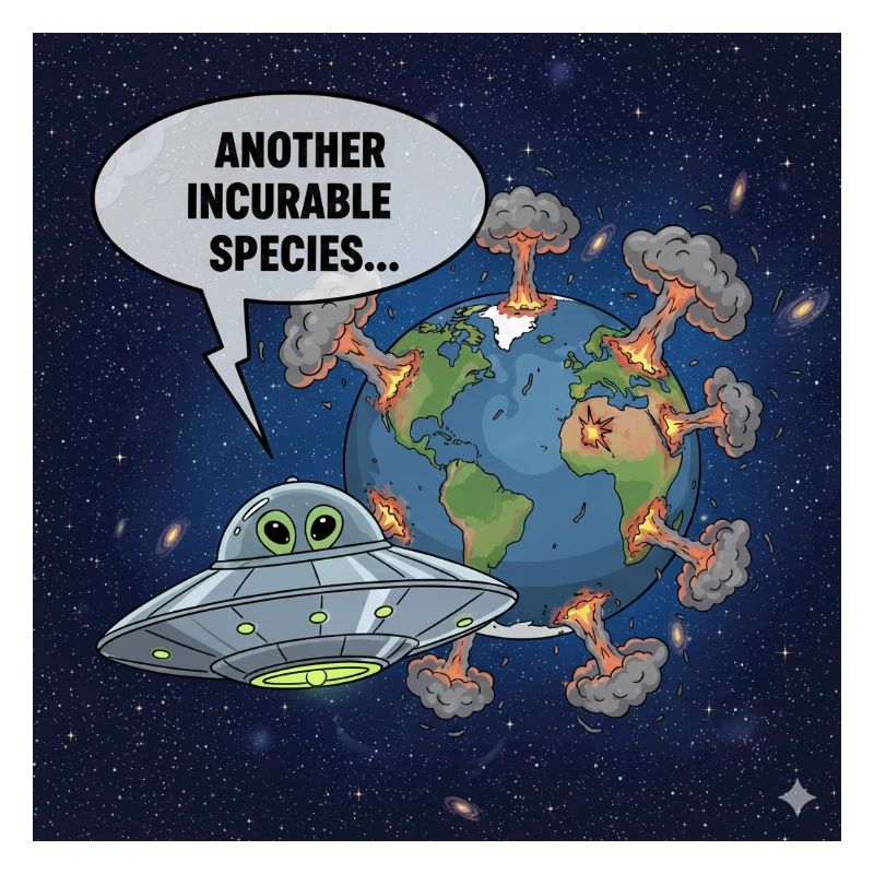 Alien UFO Observation - Another Irreparable Race
