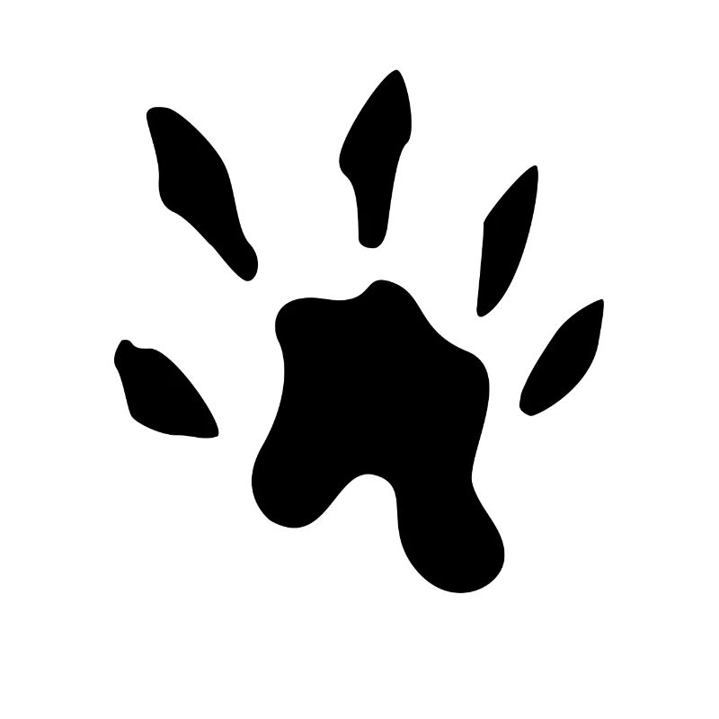 otter pawprint