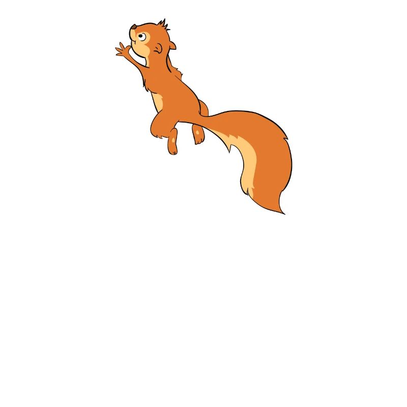 Kletterndes Eichhörnchen Nagetier Squirrel