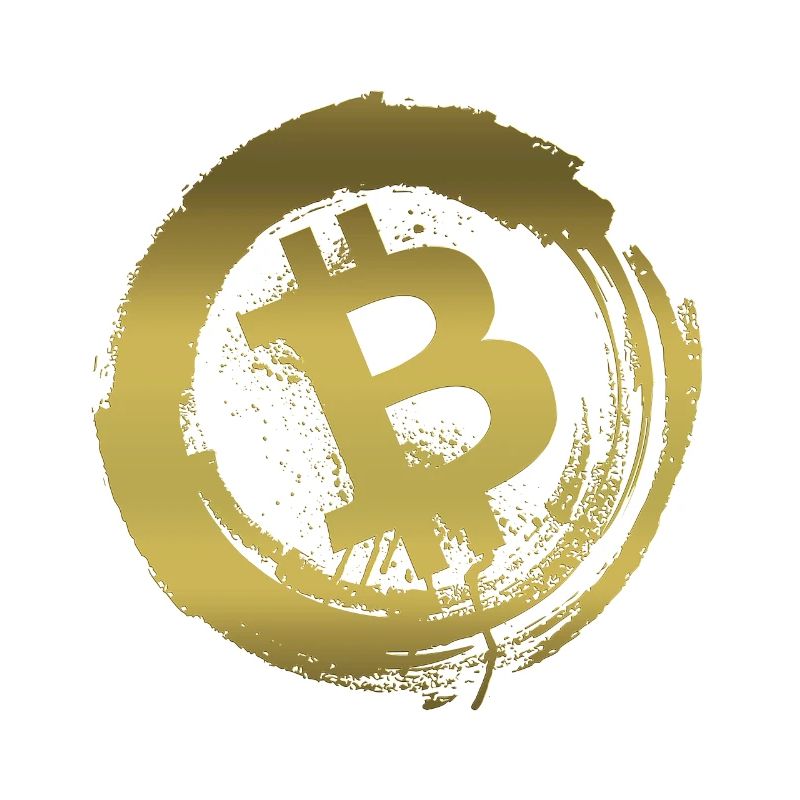 Bitcoin en or