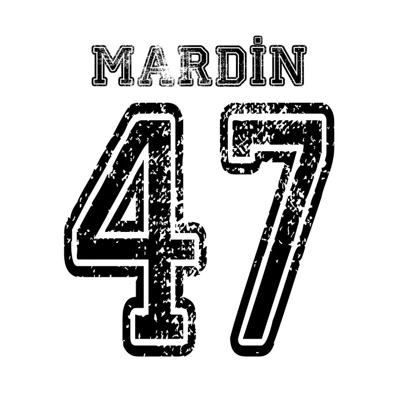 47 Mardin plaque d'immatriculation turque comme un cadeau