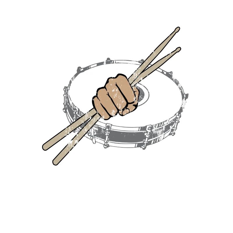 Drumsticks and Drummer Drummer Drum Gift