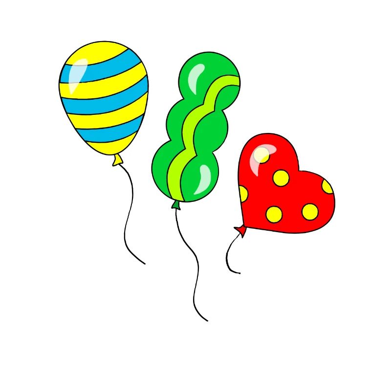 Lustige Luftballons