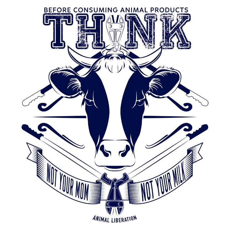 Pas ta mère, pas votre lait (bleu)