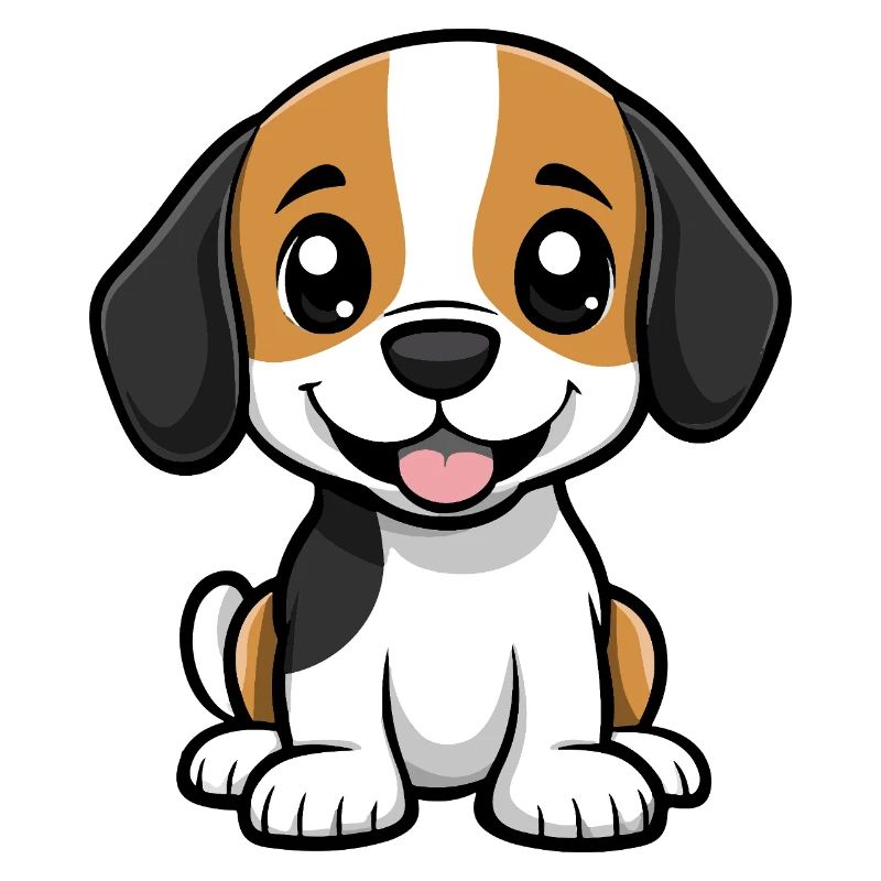 Beagle Hund Niedlich