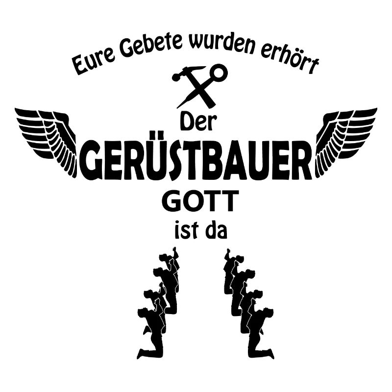 GERUeSTBAUER Gott schwarz