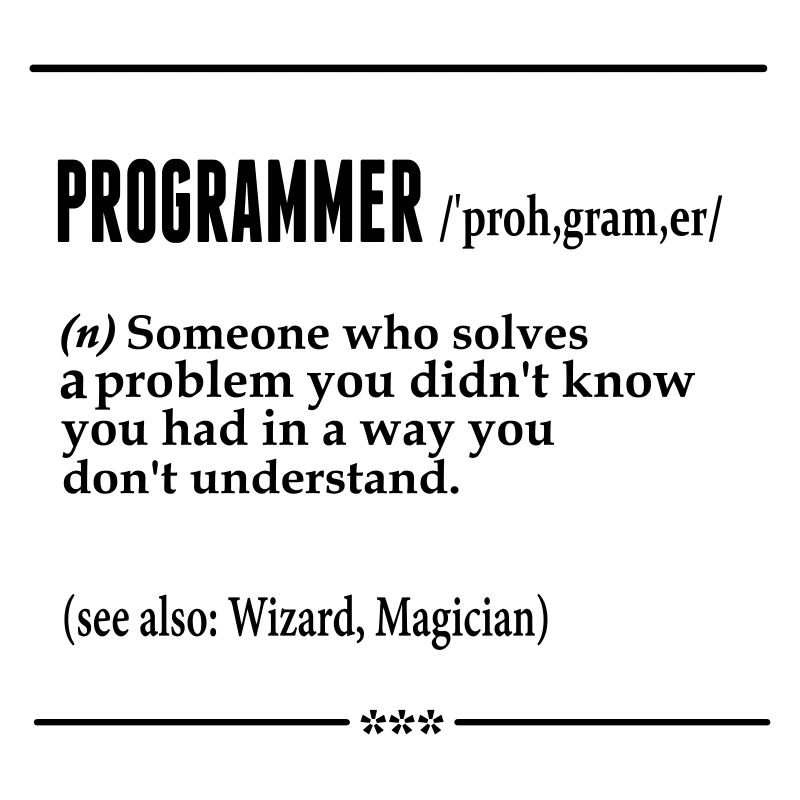 Programmer Noun