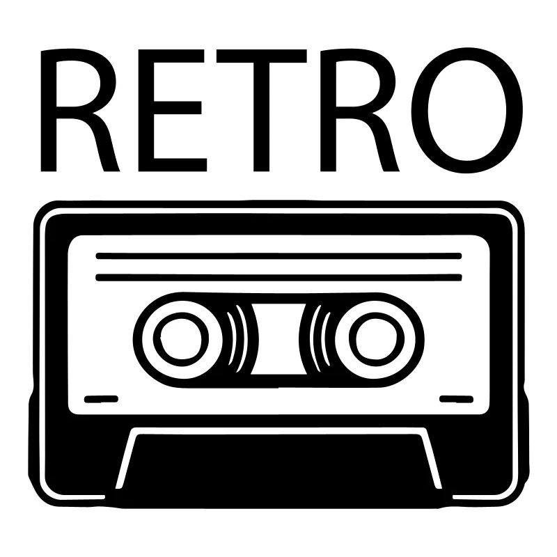 Oldschool Kassette - RETRO Design