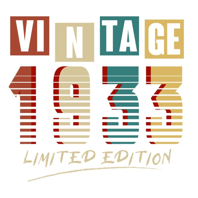 Vintage 1933 : Edition Limitée - 92e anniversaire.