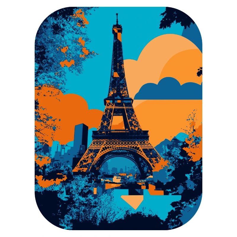 Tour Eiffel - minimaliste 🗼