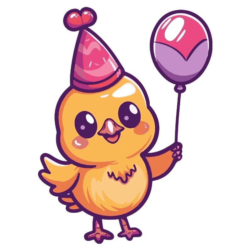 Poulet Anniversaire Bébé