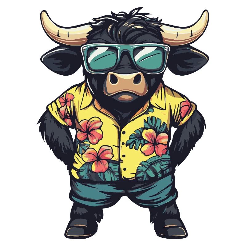 Stier Comic Cool Sommer
