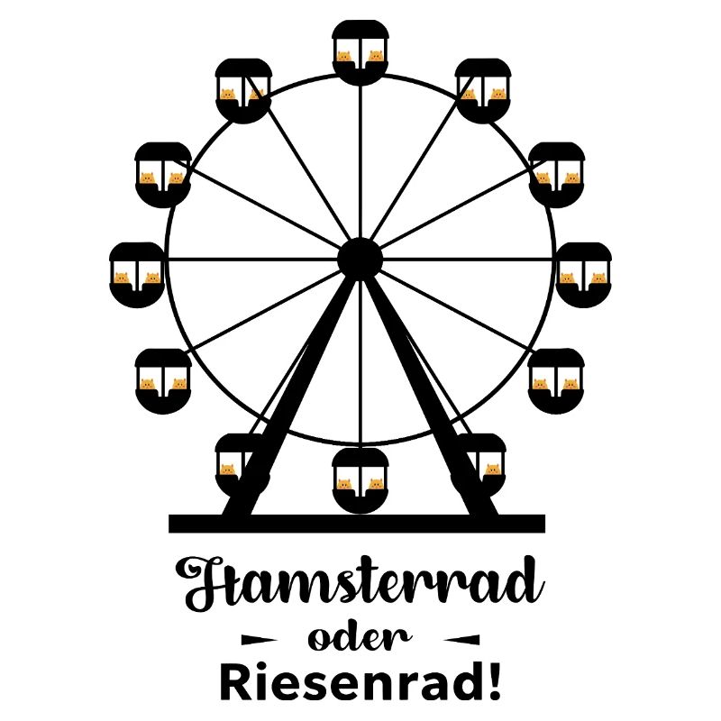 Roue de hamster ou grande roue