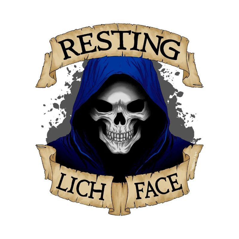 Resting Lich Face