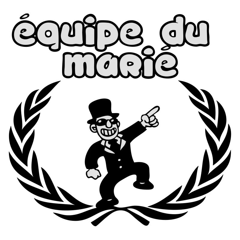 équipe du marié