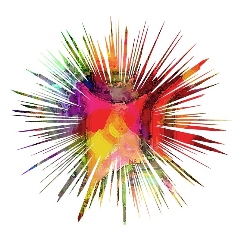 Rainbow star - Regenbogen Stern