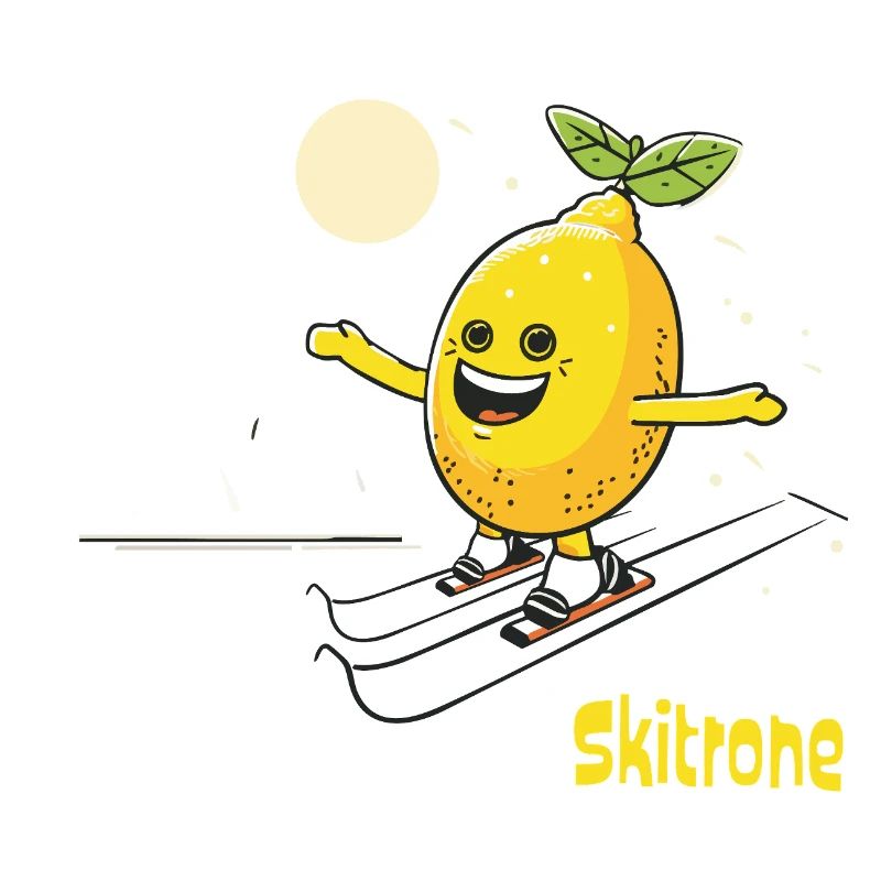 Skitrone - witzige Geschenkidee für Skifahrer