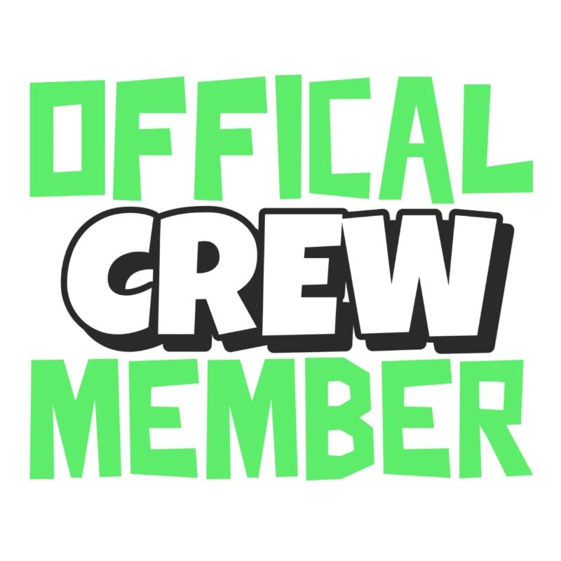 Official Crew Member Design