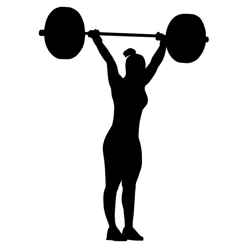 Stoßen Endposition Frau