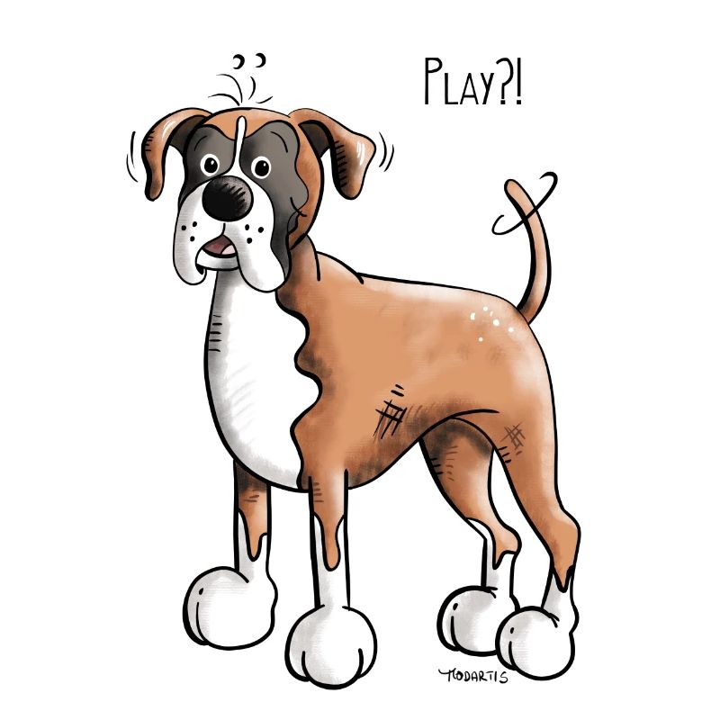Deutscher Boxer Play