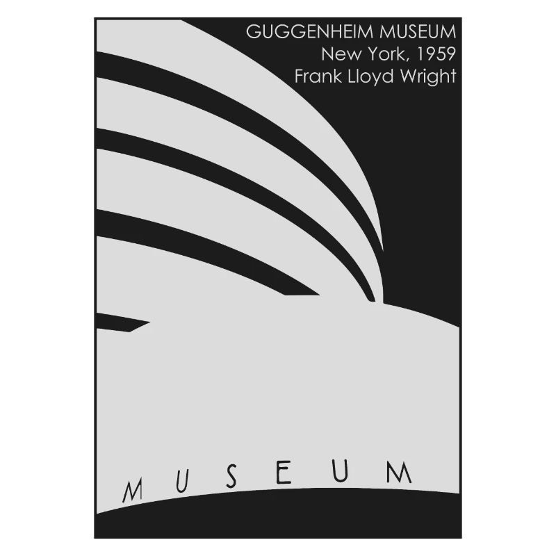 Architecture moderne: Musée Guggenheim
