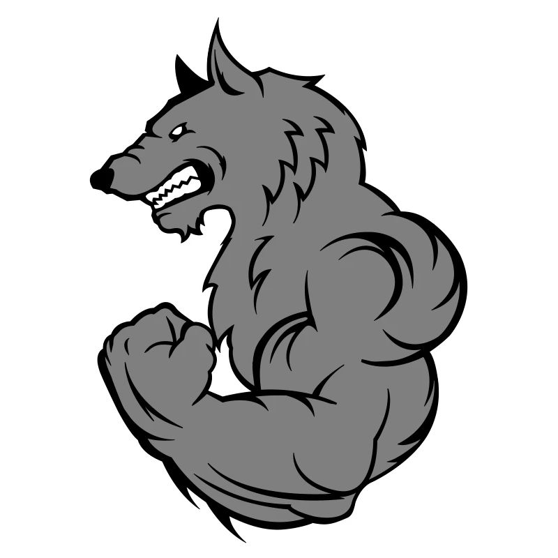 strong wolf