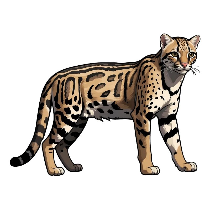 Guépard - Motifs Sauvages Mignons