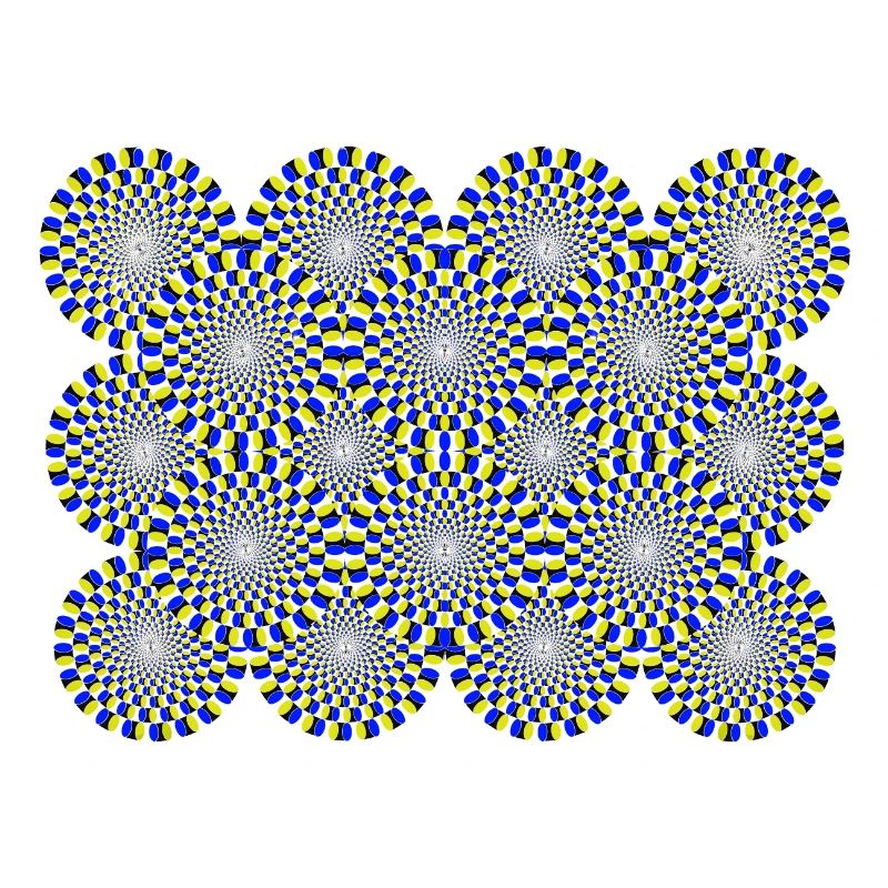 Optische Täuschung Optical illusion Psychedelisch